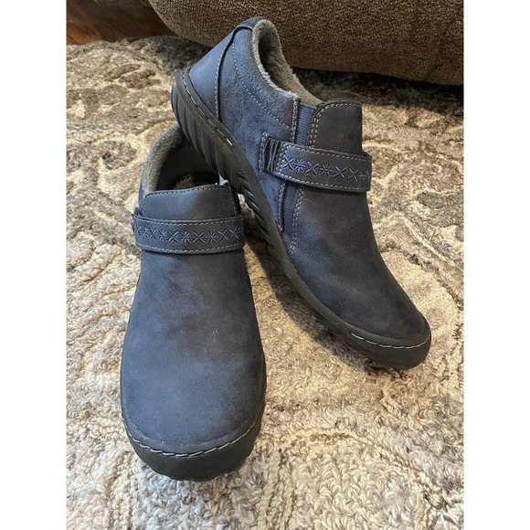 JBU By Jambu Blakely Encore Blue Slip On Shoes Casual Boots Booties Sz 7.5 - Picture 1 of 7